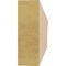 Ekena Millwork 2in. W x 6in. H x 24in. L Rivera Woodgrain TimberThane Rafter Tail, Primed Tan RFTUR02X06X24RIVRCPR - alternate 3